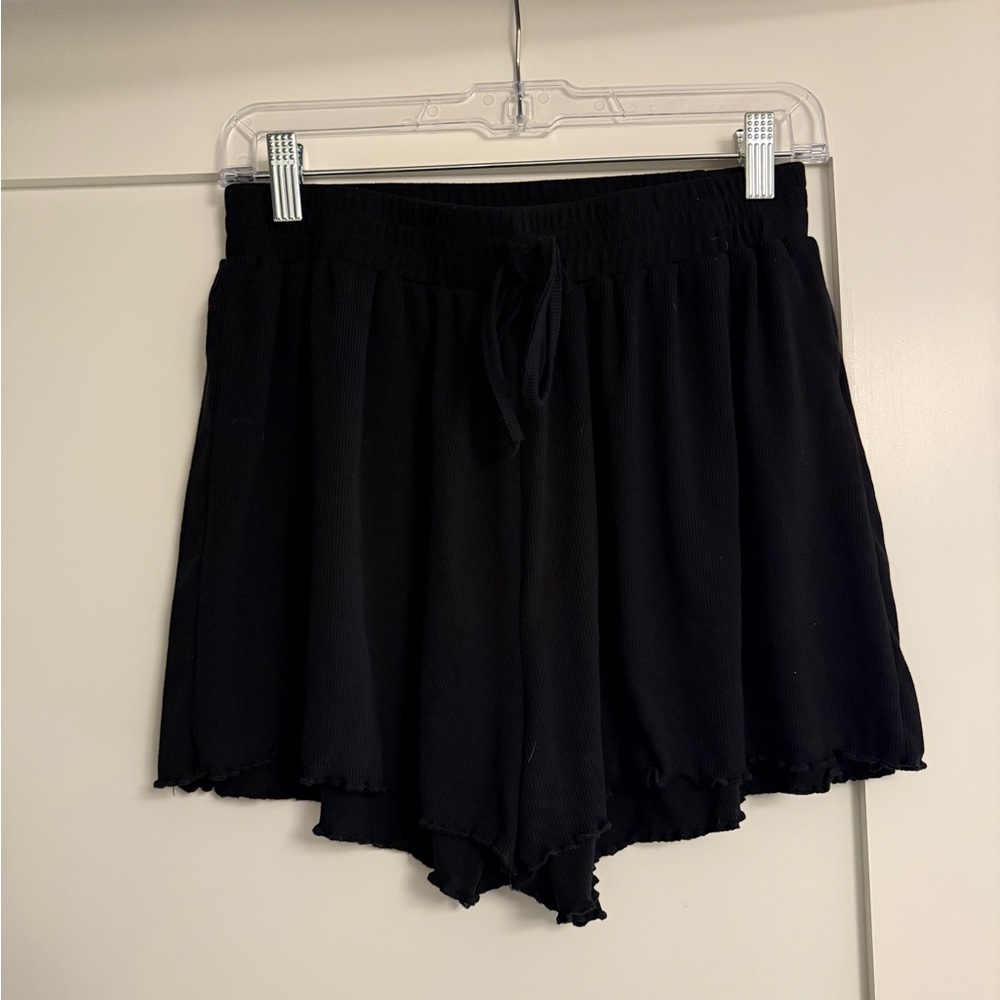 Large Shein Black Lounge Shorts